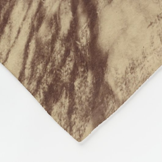 Beech Tree (von Eugène Atget) Fleecedecke (Ecke)