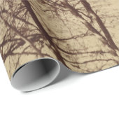 Beech Tree (von Eugène Atget) Geschenkpapier (Rolleneckpunkt)