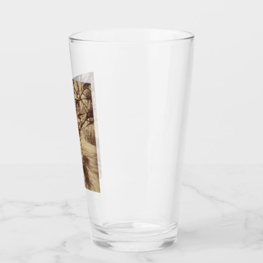 Beech Tree (von Eugène Atget) Glas (Links)