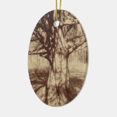 Beech Tree (von Eugène Atget) Keramik Ornament (Links)