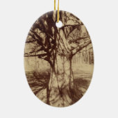 Beech Tree (von Eugène Atget) Keramik Ornament (Hinten)