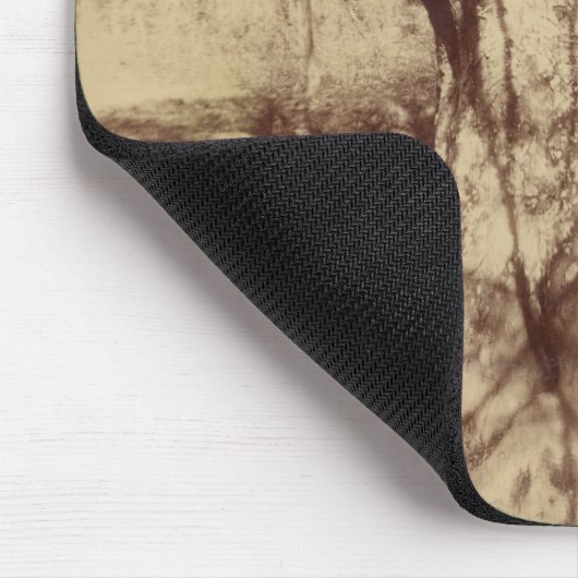 Beech Tree (von Eugène Atget) Mousepad (Ecke)