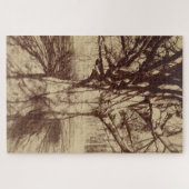 Beech Tree (von Eugène Atget) Puzzle (Horizontal)