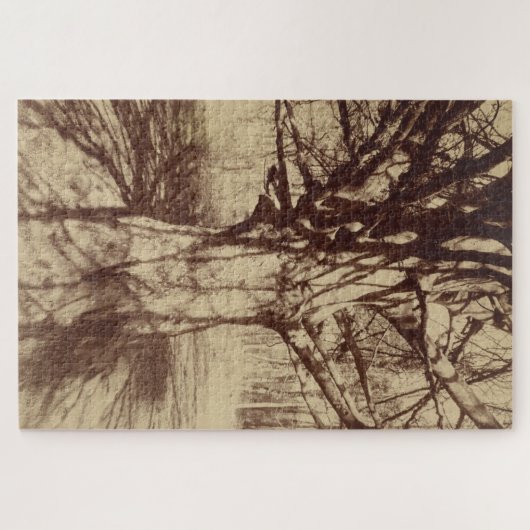 Beech Tree (von Eugène Atget) Puzzle (Horizontal)