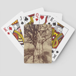 Beech Tree (von Eugène Atget) Spielkarten
