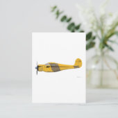 Beechcraft D-17 Staggerwing Postkarte (Stehend Vorderseite)