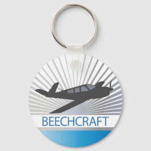 Beechcraft Flugzeuge Schlüsselanhänger