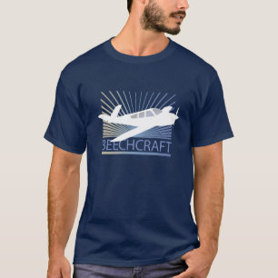 Beechcraft Flugzeuge T-Shirt