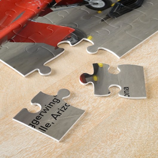 Beechcraft Modell 17" Staggerwing" - Puzzle (Seite)