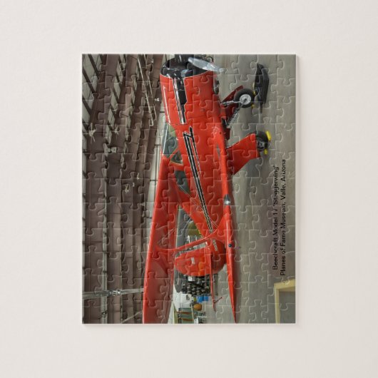 Beechcraft Modell 17" Staggerwing" - Puzzle (Vertikal)