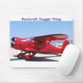 Beechcraft schwanken Flügel Mousepad (Mit Mouse)