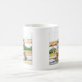 Beechcraft Staggerwing Veteranenflugzeug Kaffeetasse (Mittel)