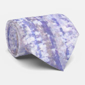 Beechwood Blue Watercolor Abstrakt Krawatte (Gerollt)