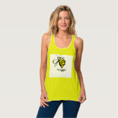 BeeCruisin Women's RacerBack Tank Top (Vorderseite Vollansicht)