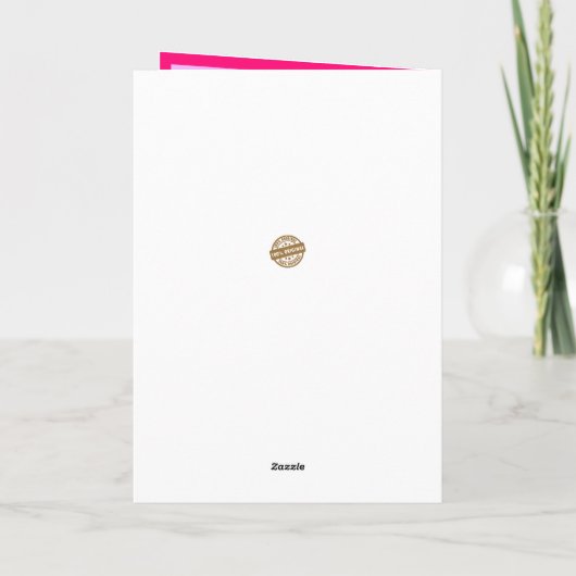 Beee Happy Karte (Rückseite)