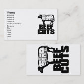 Beef_Cuts Visitenkarte (Vorne/Hinten)
