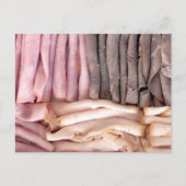 Beef Ham Turkey Platter Postkarte (Vorderseite)