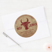 Beef Jerky Custom Label Aufkleber (Umschlag)