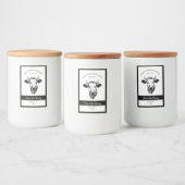 Beef Jerky Label Lebensmitteletikett (Flaschen)