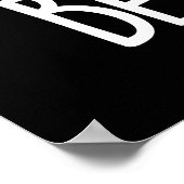 Beefcake Funny Cake Pub Dark BG Poster (Ecke)