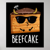 Beefcake Funny Cake Pub Dark BG Poster (Vorne)