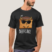 Beefcake Funny Cake Pub Dark BG T-Shirt (Vorderseite)