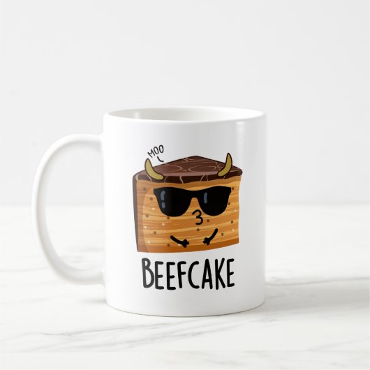 Beefcake Funny Cake Pub Kaffeetasse (Links)