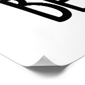 Beefcake Funny Cake Pub Poster (Ecke)