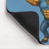 Beefcake Giraffe - Fabelhaft und geflochten Mousepad (Ecke)