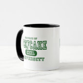 Beefcake-Universität Tasse (Vorderseite Links)