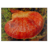 Beefsteak Fungus Glass Chopping Board Schneidebrett (Vorderseite)