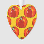 Beefsteak Tomato Muster Ornament (Vorderseite)