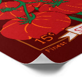 Beefsteak Tomato Seed Packet Poster (Bold Red) (Ecke)