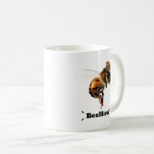Beehaw Funny Cowboy Bee Kaffeetasse (VorderseiteRechts)