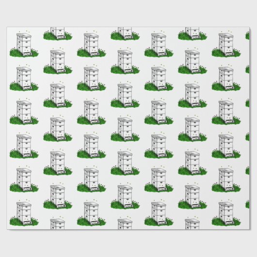 Beehive Art Geschenkpapier (Flach)