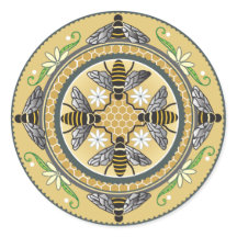 Beehive Aufkleber