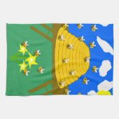 Beehive Design Küchentuch (Horizontal)