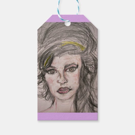 Beehive Girl Geschenkanhänger (Vorderseite)