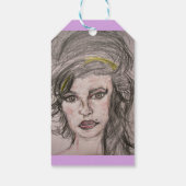 Beehive Girl Geschenkanhänger (Rückseite)