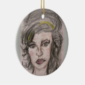 Beehive Girl Keramikornament (Rechts)