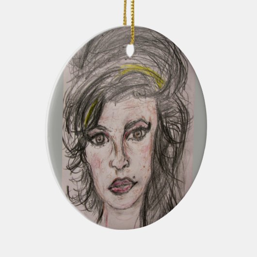 Beehive Girl Keramikornament (Rechts)