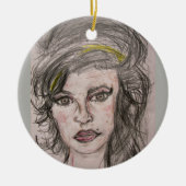 Beehive Girl Keramikornament (Vorne)