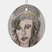 Beehive Girl Keramikornament (Links)