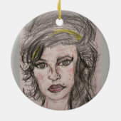 Beehive Girl Keramikornament (Hinten)