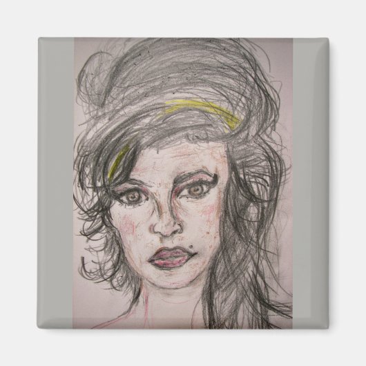 Beehive Girl Magnet (Vorne)