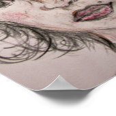 Beehive Girl Poster (Ecke)