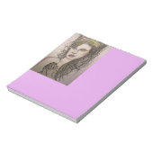 Beehive Girl Praying Notizblock (Rotiert)