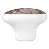 Beehive Girl Walking Keramikknauf (Seitenansicht)