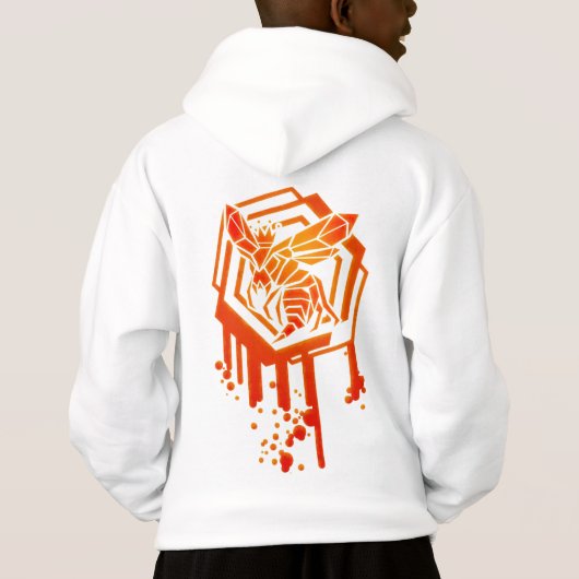 BEEHIVE HOODIE (Rückseite)