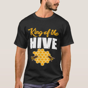 Beehive King Great Beekeeper Honey Bee T-Shirt